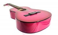 Купить розовую гитару в Москве не дорого с чехлом