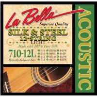 Струны для двенадцатиструнной акустической гитары La Bella 710-12L