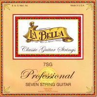 Струны для семиструнной классической гитары La Bella 7SG