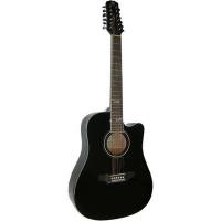 Гитара 12-струнная MADEIRA HW-812 BK купить в Москве