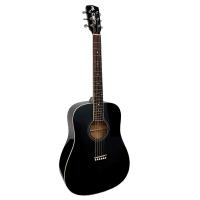 Купить Гитара акустическая ALICANTE Titanium BK широкий гриф (48 мм) черная