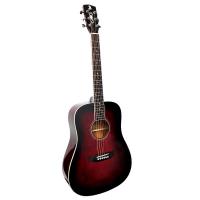 Гитара акустическая ALICANTE Titanium WR  широкий гриф (48 мм) красного цвета