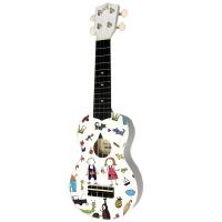 Купить гавайскую гитару Гитара гавайская Укулеле ADAMS UK-9 сопрано белая