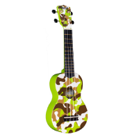 Гитара гавайская Укулеле MAHALO UART-CA сопрано цвет миллитари зеленый камуфляж