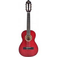 Купить уменьшенную для детей Классическая гитара VALENCIA VC202 TWR 1/2 красная 