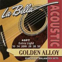 Струны для акустической гитары La Bella 40PT