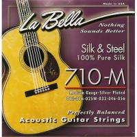 Струны для акустической гитары La Bella 710 M