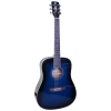 Купить Гитара акустическая ALICANTE Titanium MBL широкий гриф синего цвета 