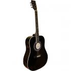 купить недорогую акустическую гитару  CORSA MD-1 BK